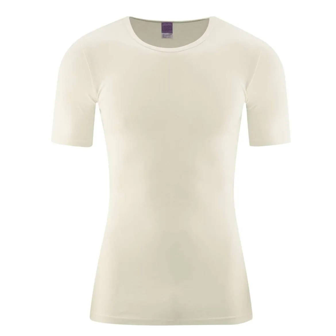 Living Crafts Herren Kurzarm-Shirt Jacob aus Bio-Baumwolle