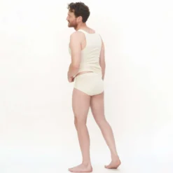 Living Crafts Herren Slip Julius aus Bio-Baumwolle mit Eingriff