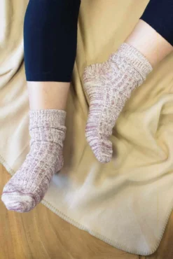 Living Crafts Socken aus Wolle - Norweger Strümpfe für Sie und Ihn