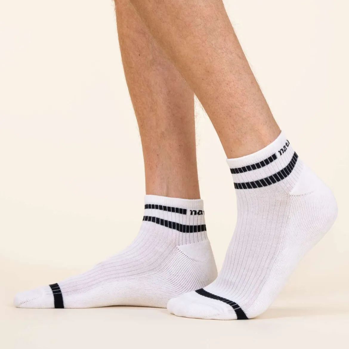 Living Crafts Unisex Sneaker-Socken Orell aus Bio-Baumwolle, 2er-Pack