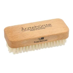 Nagelbürste - Original Ärztebürste aus Holz mit Naturborsten