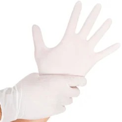 Nitril Handschuhe safe light - Weiß oder Blau