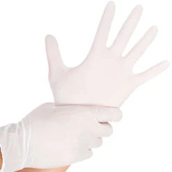 Nitril Handschuhe safe light - Weiß oder Blau