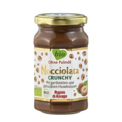 Nocciolata Crunchy - Die italienische Bio Haselnusscreme