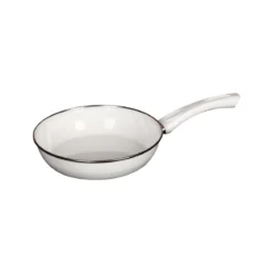 Nouvelle Ceramic-Glas Pfannen green, blue, white, 24 + 28 cm