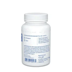 Pure Encapsulations Cholin Kapseln, vegan, für die Leber