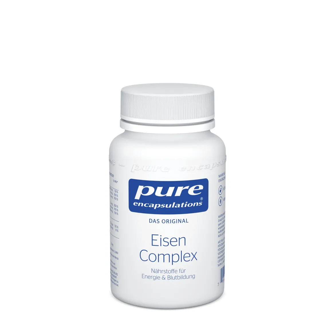 Pure Encapsulations Eisenpräparat vegan - Eisenglycinat Komplex