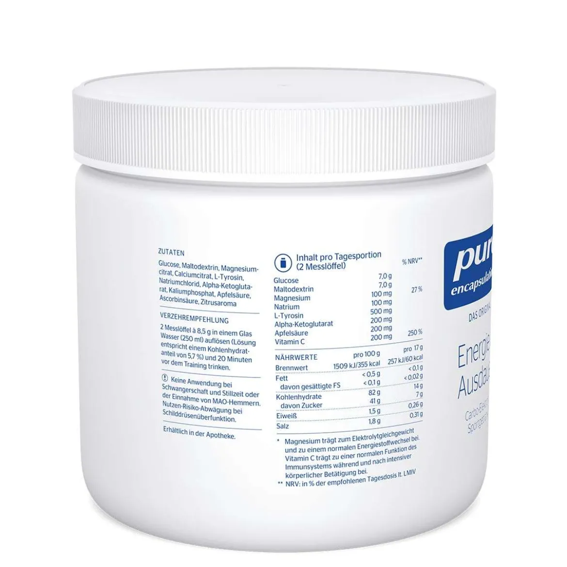 Pure Encapsulations Energie & Ausdauer für Sportler