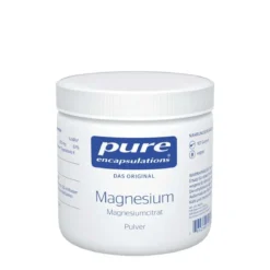 Pure Encapsulations Magnesiumcitrat-Pulver ohne Zusatzstoffe
