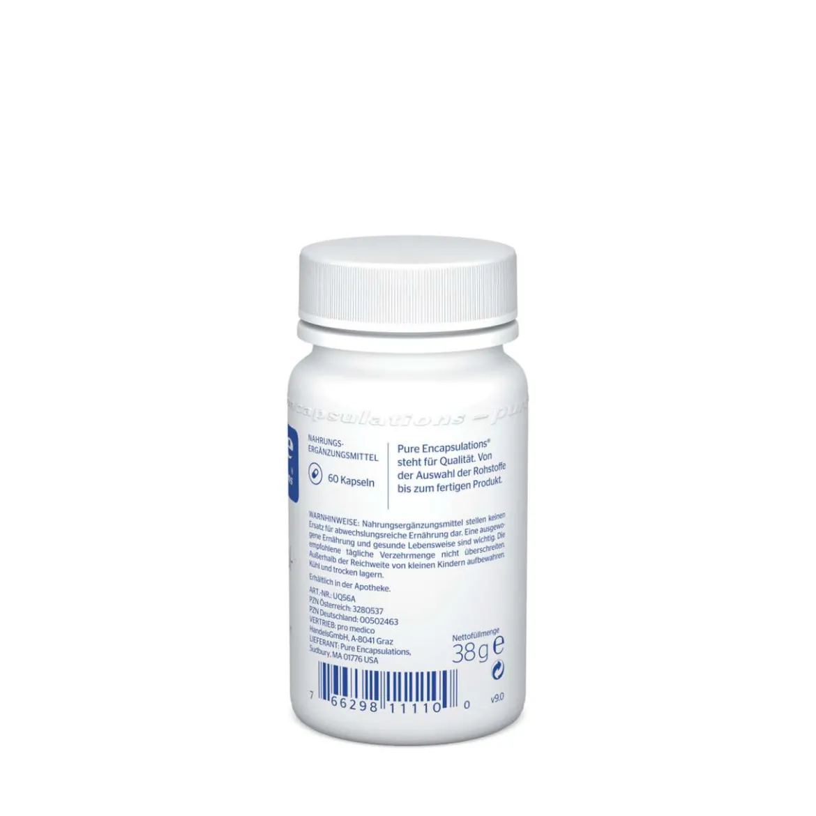 Pure Encapsulations Ubiquinol 50 mg - bioaktiver Mikronährstoff CoQ10