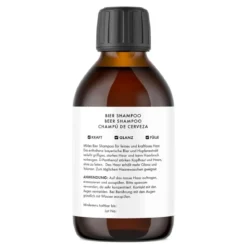 PureNature Bier Shampoo ohne Parfüm - stärkt die Haare & gibt Volumen