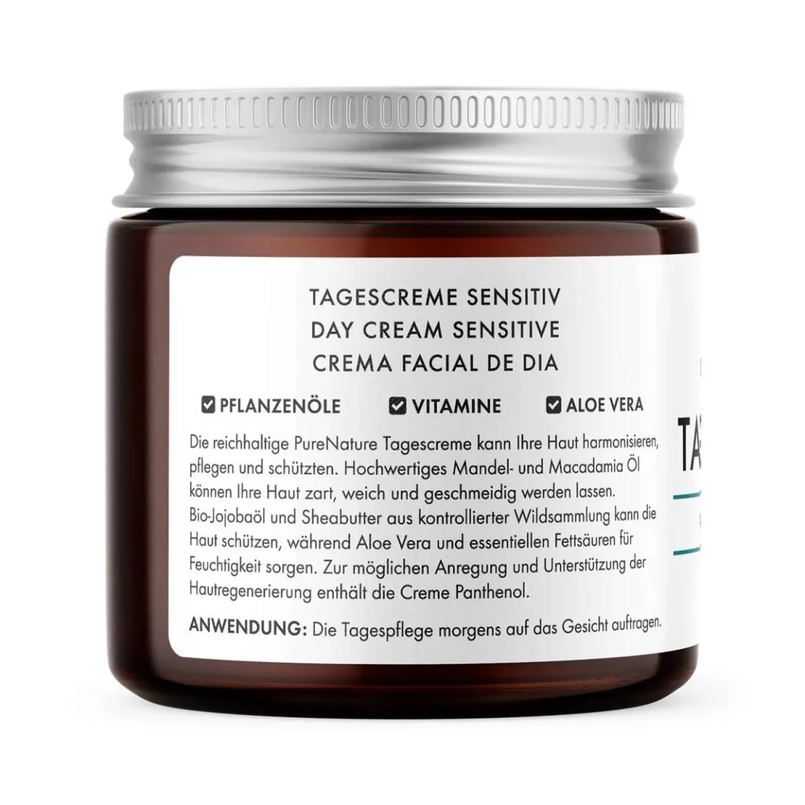PureNature reichhaltige Tagescreme mit Vitaminen & Aloe Vera