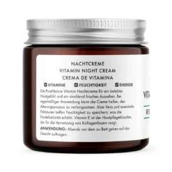PureNature Vitamin Gesichtscreme - regenerierende Pflege
