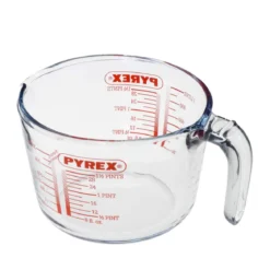 Pyrex Glas Messbecher & Rührschüssel mit Griff fasst 1,0 L