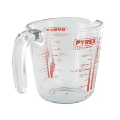 Pyrex Messbecher Glas 500 ml mit Henkel - dickwandig und robust