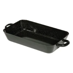 Rechteckige Bratpfanne Emaille zum Braten & Backen