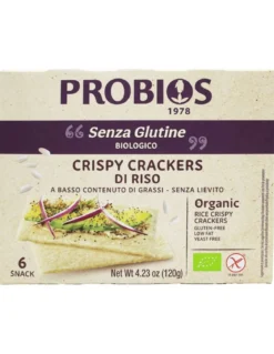 Reis Cracker Natur - Bio Knusperbrot glutenfrei & vegan