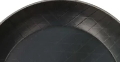 Robuste Turk schmiedeiserne Bratpfanne mit hohem Rand