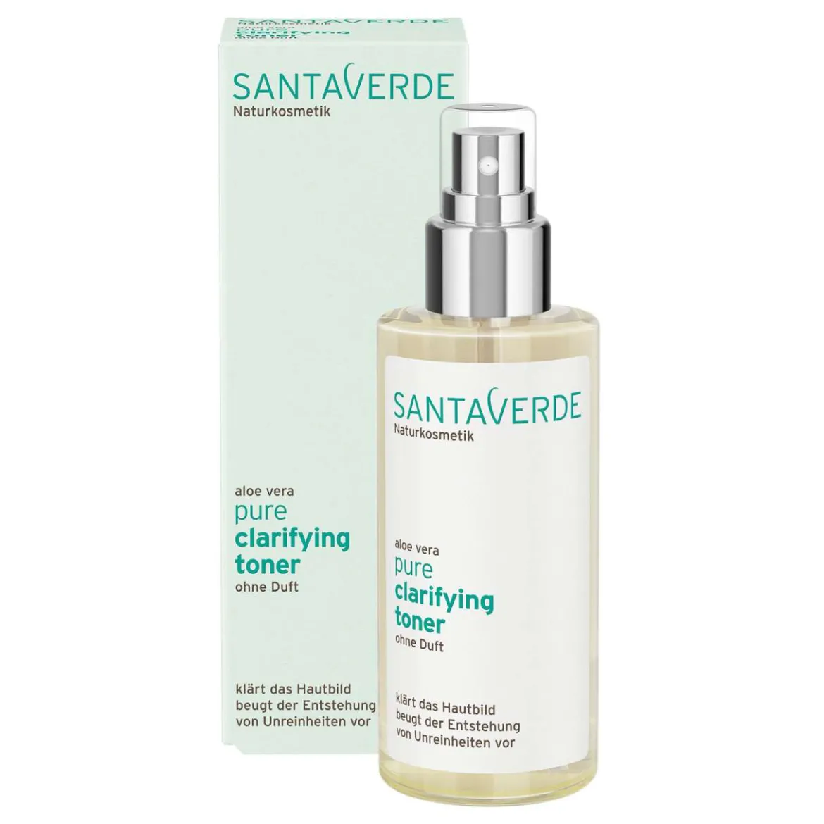 SantaVerde Pure Clarifying Toner: Bio Aloe Vera Gesichtswasser