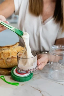 Sauerteig Fermentierer: Brotbacken leicht gemacht mit Gärglas