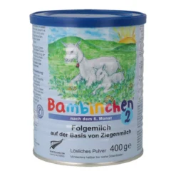 Säuglingsmilchnahrung Bambinchen 2 mit bekömmlicher Ziegenmilch