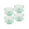 Teelichtglas 4er Set - Teelichthalter