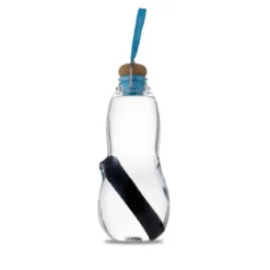Trinkflasche mit Wasserfilter Binchotan Aktivkohle filtert Chlor