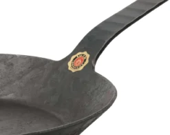 Turk freiform-warmgeschmiedete Pfanne mit flachem Hakenstiel