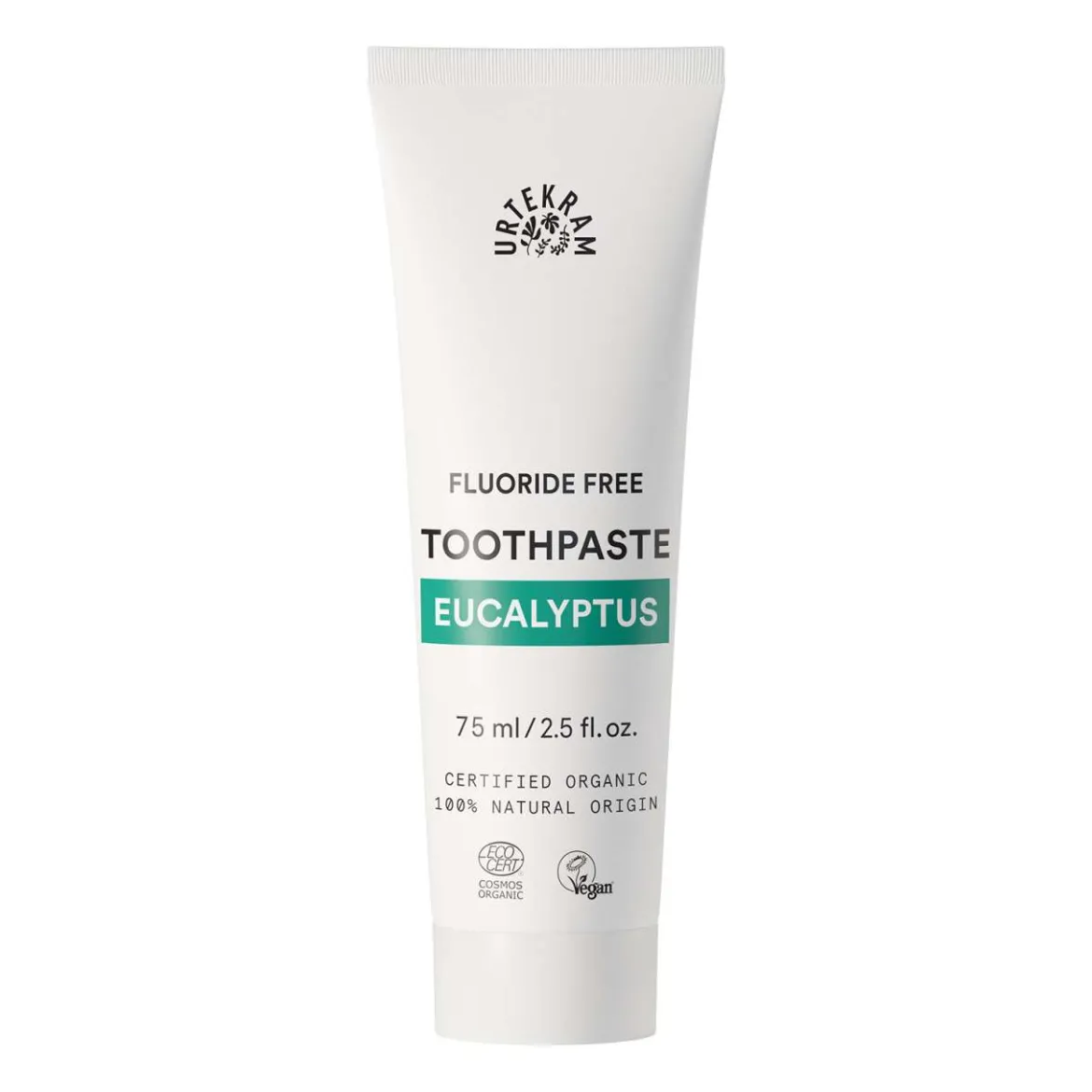 Urtekram Bio Zahncreme mit Eukalyptus - Bio zertifiziert und vegan
