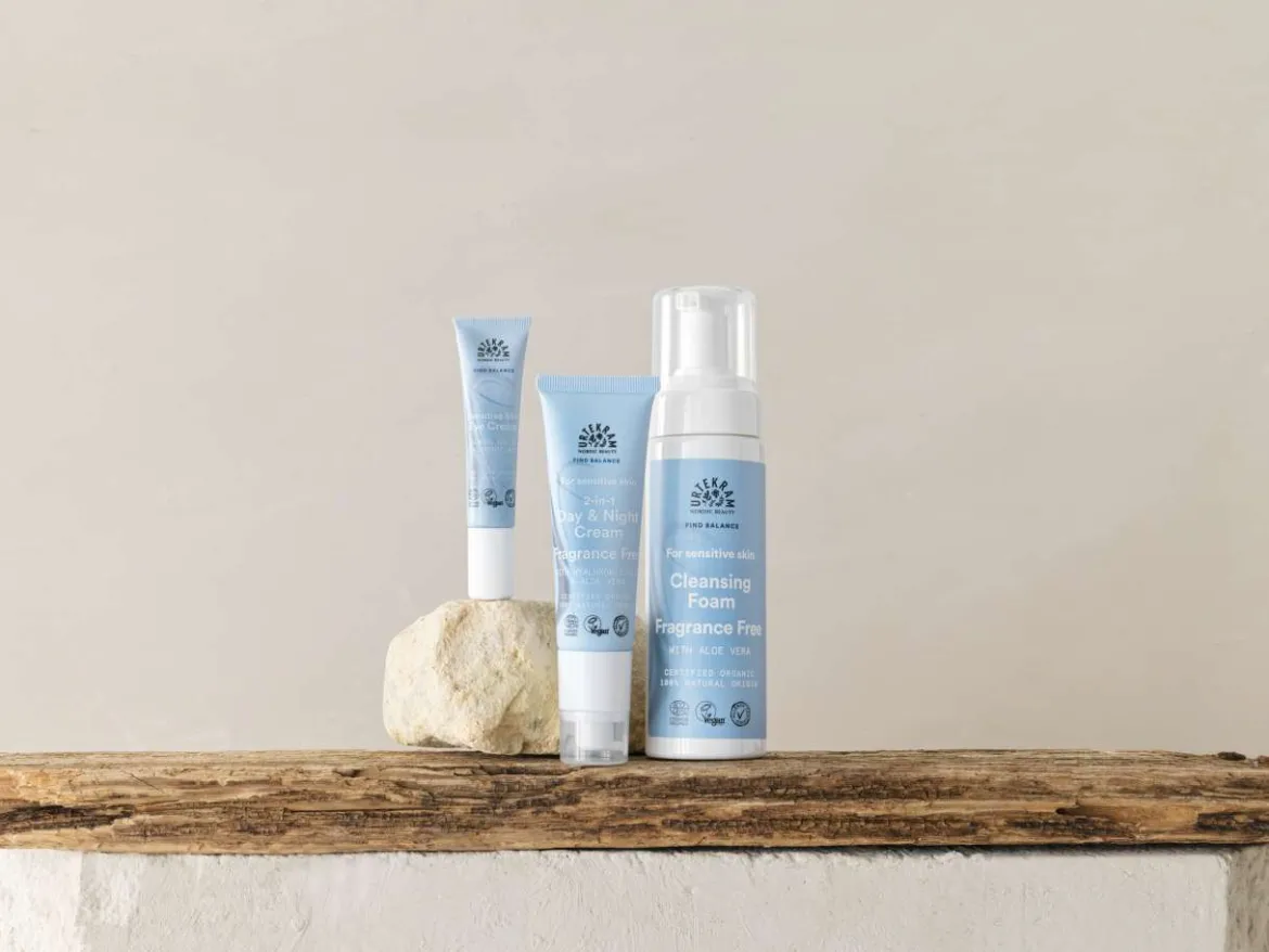 Urtekram Fragrance Free Cleansing Foam mit Aloe Vera