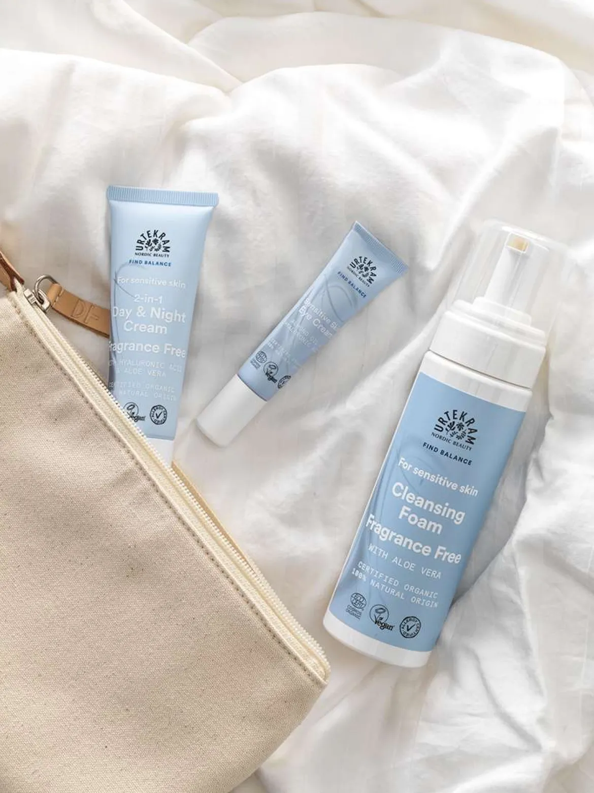 Urtekram Fragrance Free Eye Cream gegen Augenringe