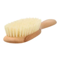 Vegane Haarbürste aus Buchenholz mit reinen Sisal Naturborsten
