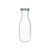 WECK Glaskaraffe 1000 ml mit Glasdeckel – 6 Stück