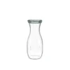 WECK Glaskaraffe 500 ml mit Glasdeckel – 6 Stück