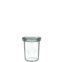 Weck Mini Sturzglas 80 ml / 160 ml mit Glasdeckel - 12 Stück