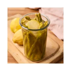 WECK Sturzglas 850 ml mit Glasdeckel – 6 Stück