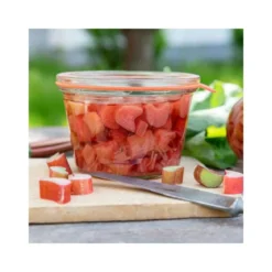 WECK Sturzglas 290 ml mit Glasdeckel – 6 Stück