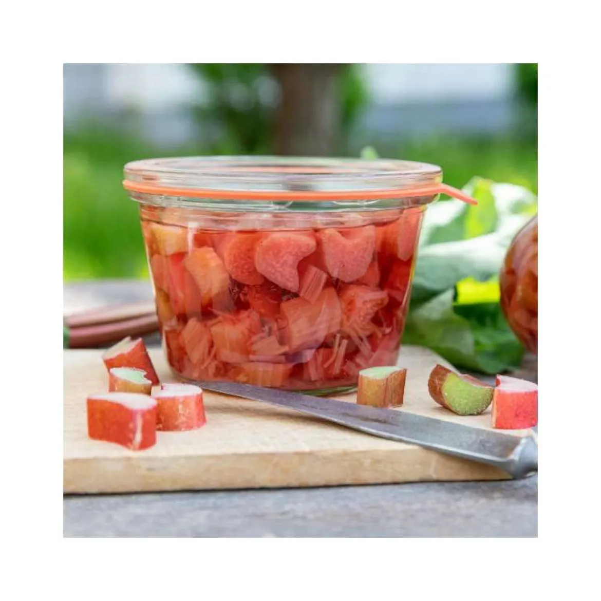 WECK Sturzglas 290 ml mit Glasdeckel – 6 Stück