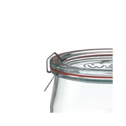 WECK Tulpenglas 580 ml mit Glasdeckel – 6 Stück