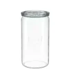WECK Zylinderglas 1590 ml mit Glasdeckel – 6 Stück