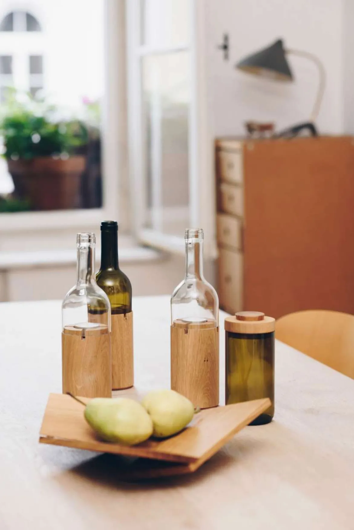 WeinLicht klar von Side by Side Design - Windlicht & Deko