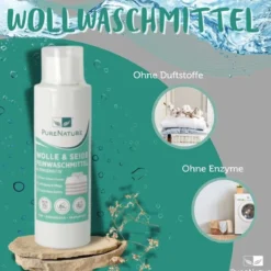 Wollwaschmittel ohne Duftstoffe auch für Wolle & Seide