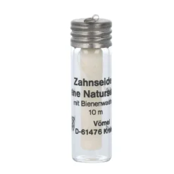 Zahnseide gewachst mit Bienenwachs aus Naturseide, Vömel