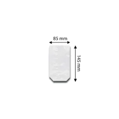 Zellglas Bodenbeutel Cellophan, 100 Stk
