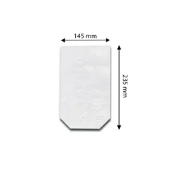Zellglas Bodenbeutel Cellophan, 100 Stk