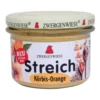 Zwergenwiese Kürbis Brotaufstrich mit Orange: vegan und glutenfrei