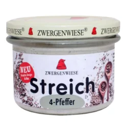 Zwergenwiese 4-Pfeffer Streich - Scharfer Brotaufstrich